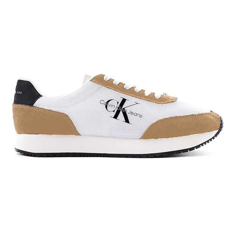 CALVIN KLEIN RETRO RUNNER LACE UP SNEAKER CKM33 - Runner