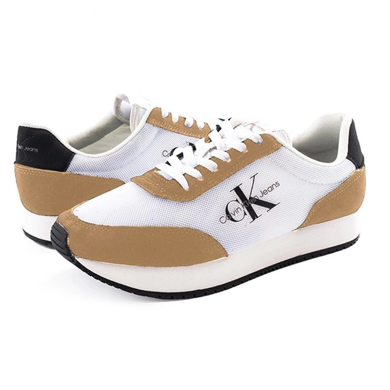 CALVIN KLEIN RETRO RUNNER LACE UP SNEAKER CKM33 - Runner