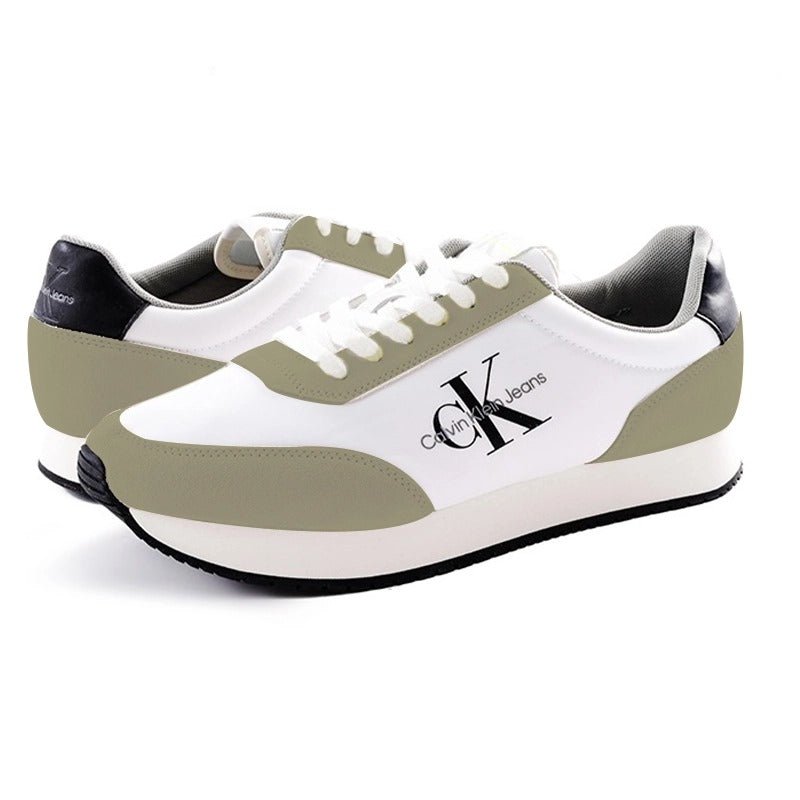 CALVIN KLEIN RETRO RUNNER LACE UP SNEAKER CKM36 - Runner