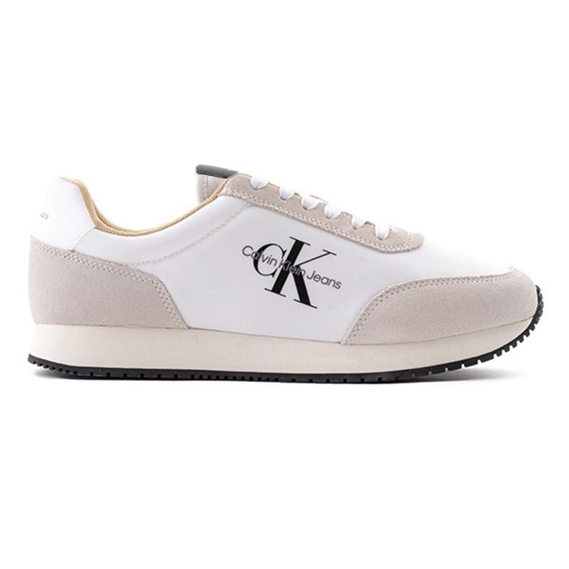 CALVIN KLEIN RETRO RUNNER LACE UP SNEAKER CKM40 - Runner