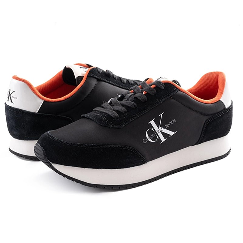 CALVIN KLEIN RETRO RUNNER LACE UP SNEAKER CKM42 - Runner