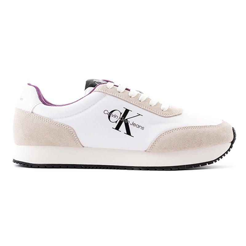 CALVIN KLEIN RETRO RUNNER LACE UP SNEAKER CKM43 - Runner