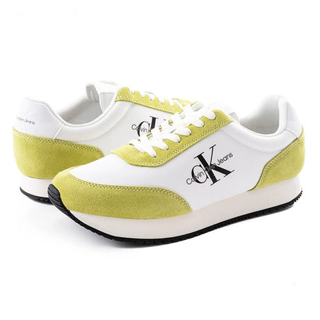 CALVIN KLEIN RETRO RUNNER LACE UP SNEAKER CKM46 - Runner