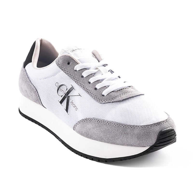 CALVIN KLEIN RETRO RUNNER LACE UP SNEAKER CKM49 - Runner