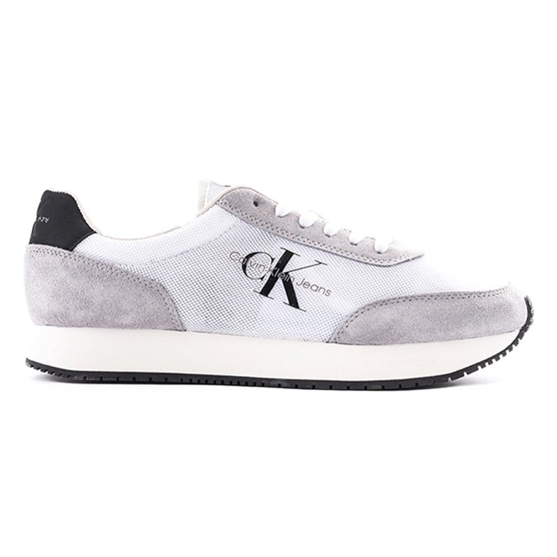 CALVIN KLEIN RETRO RUNNER LACE UP SNEAKER CKM49 - Runner