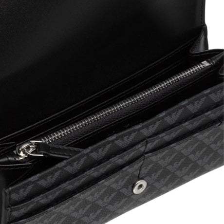 EMPORIO ARMANI MONOGRAM FLAP WALLET EAB1 - Runner