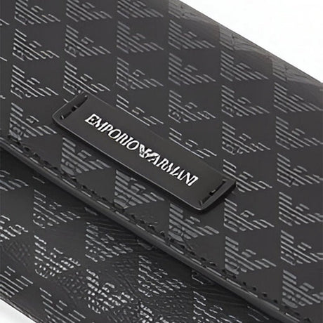 EMPORIO ARMANI MONOGRAM FLAP WALLET EAB1 - Runner