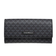 EMPORIO ARMANI MONOGRAM FLAP WALLET EAB1 - Runner