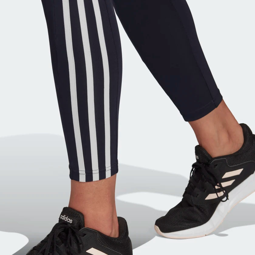 adidas Designed to Move High-Rise 3-Stripes 7/8 Sport Leggings - Grey |  Women's Training | adidas US