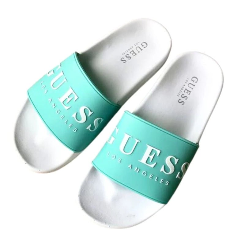 GUESS Angelea Logo Pool Slides WOMEN SLIPPER SL14 - Runner