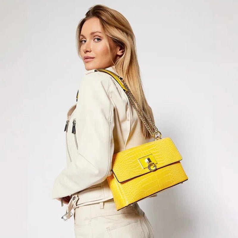 Guess Carabel Crossbody Bag Yellow GB15 - Runner