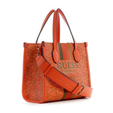 GUESS Tote bag Handbag - Orange - GB69 - Runner