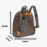 GUESS Vikky BACKPACK - BAG - BROWN - GB13 - Runner