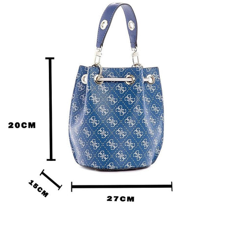 GUESS WASHINGTON - DRAWSTRING - BUCKET - BAG - BLUE - GB3 - Runner