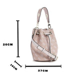 GUESS WASHINGTON - DRAWSTRING - BUCKET - BAG - ROSE - GB1 - Runner