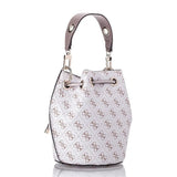 GUESS WASHINGTON - DRAWSTRING - BUCKET - BAG - WHITE - GB2 - Runner