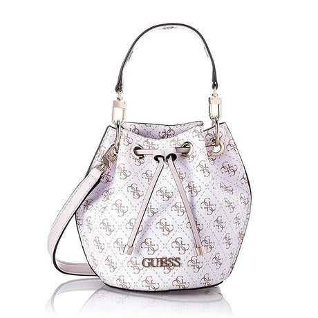 GUESS WASHINGTON - DRAWSTRING - BUCKET - BAG - WHITE - GB2 - Runner