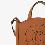 Karl Lagerfeld K/circle Perforated - Shoulderbag - Brown - KB6 - Runner