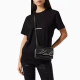 Karl Lagerfeld K/Circle SM Tote Perforated - Shoulderbag - Black - KB24 - Runner