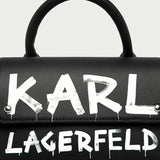 Karl Lagerfeld K/IKON Graffit Mini TH - Shoulderbag - Black - KB23 - Runner