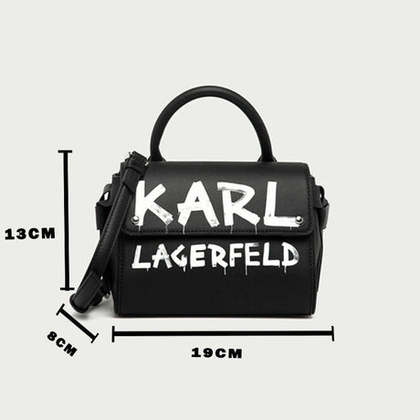 Karl Lagerfeld K/IKON Graffit Mini TH - Shoulderbag - Black - KB23 - Runner