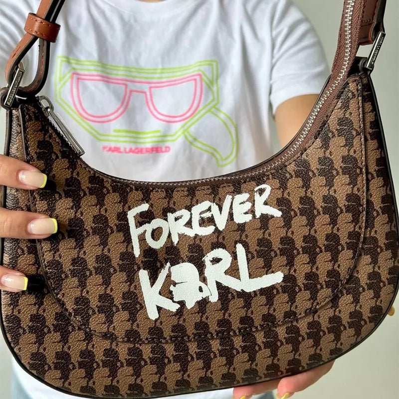 Karl Lagerfeld K/ikonik 2.0 Mini - Shoulderbag - Beige - KB20 - Runner