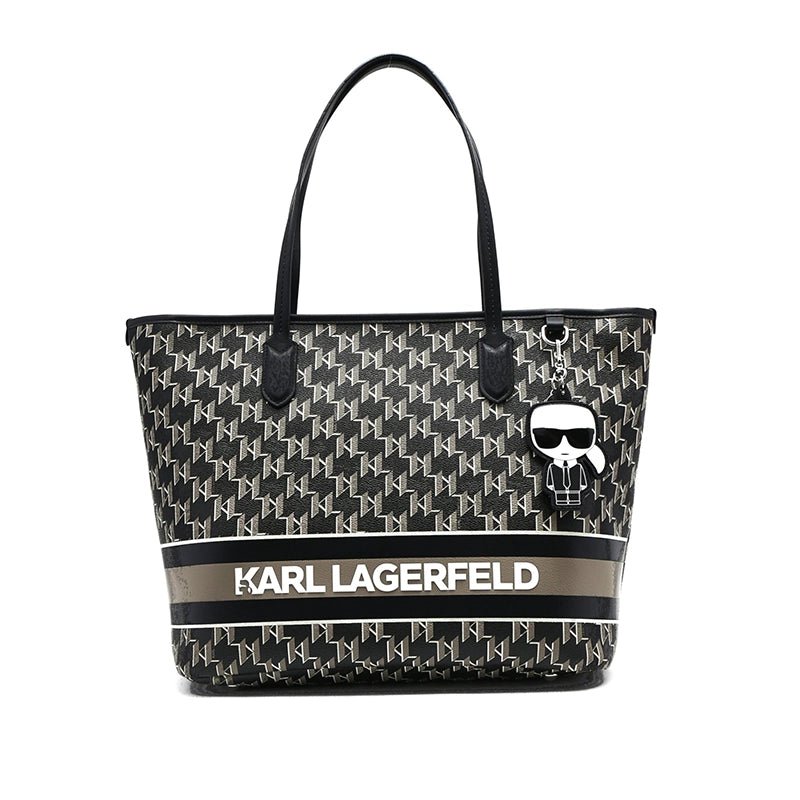 Karl Lagerfeld K/ikonik Monogram - Shoulderbag - Black - KB25 - Runner