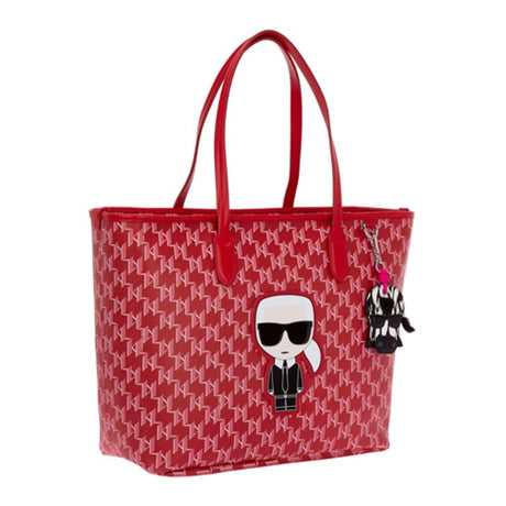 Karl Lagerfeld K/ikonik Monogram - Shoulderbag - Red - KB17 - Runner