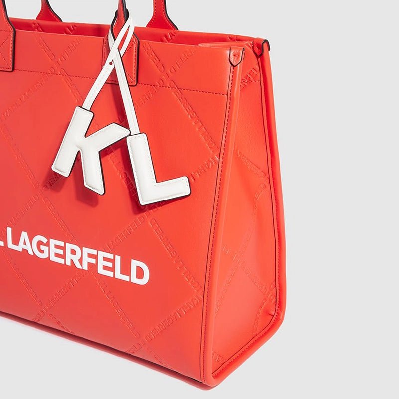 Karl Lagerfeld K/SQUARE Embossed - Shoulderbag - Orange - KB14 - Runner