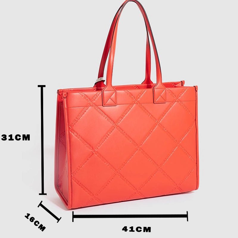 Karl Lagerfeld K/SQUARE Embossed - Shoulderbag - Orange - KB14 - Runner