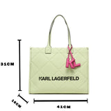 Karl Lagerfeld Logo Embossed - Shoulderbag - Mint - KB16 - Runner