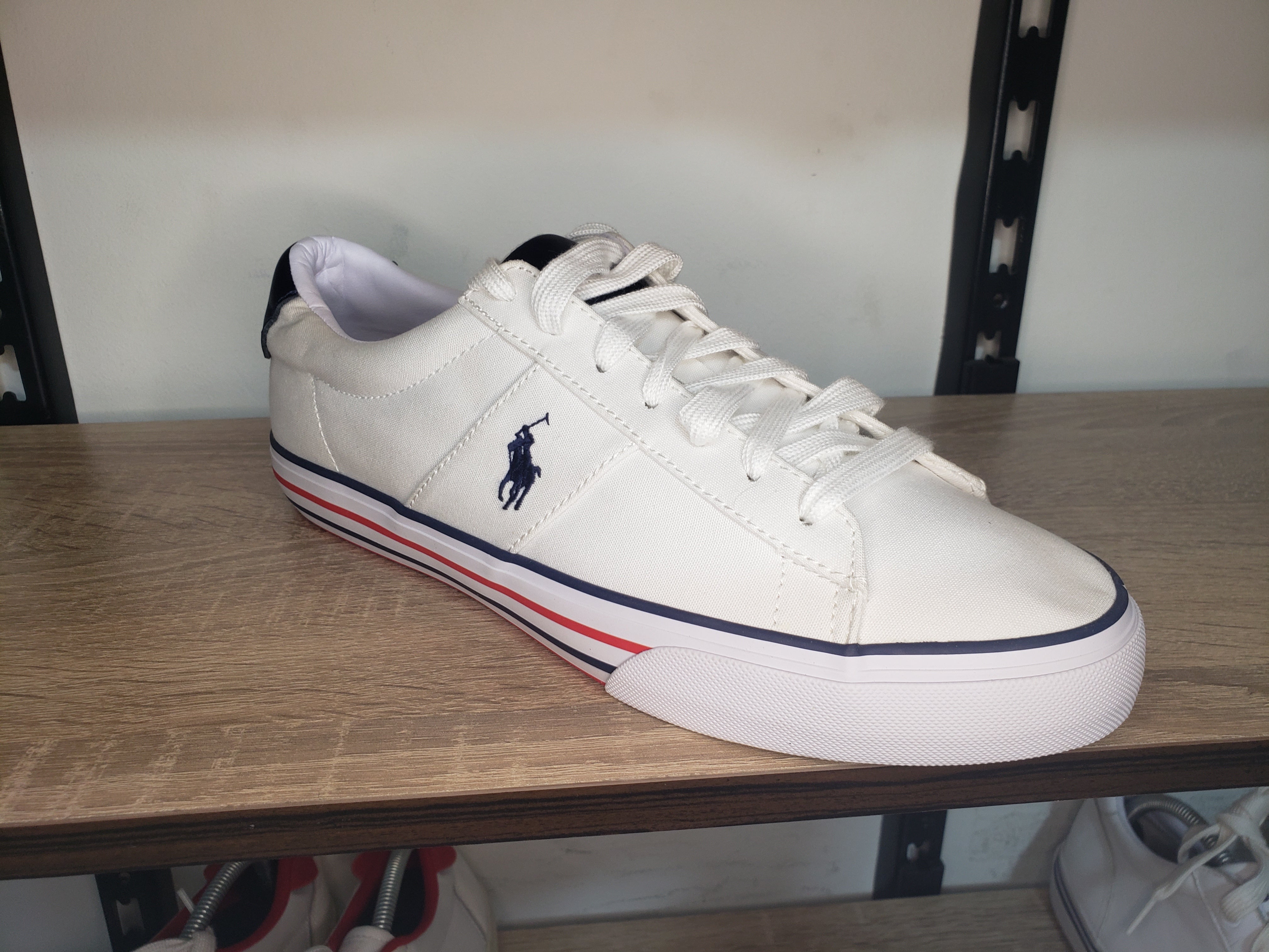 Mens white polo on sale shoes