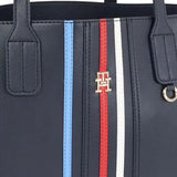 Tommy Hilfiger Iconic Tommy Satchel Corp - Shoulderbag - Navy - TB48 - Runner