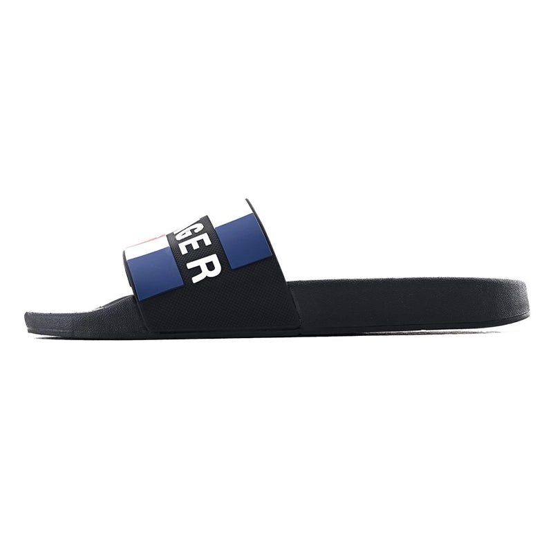 Tommy Hilfiger Jeans EARHTY Black Slipper #SL - 08 - Runner