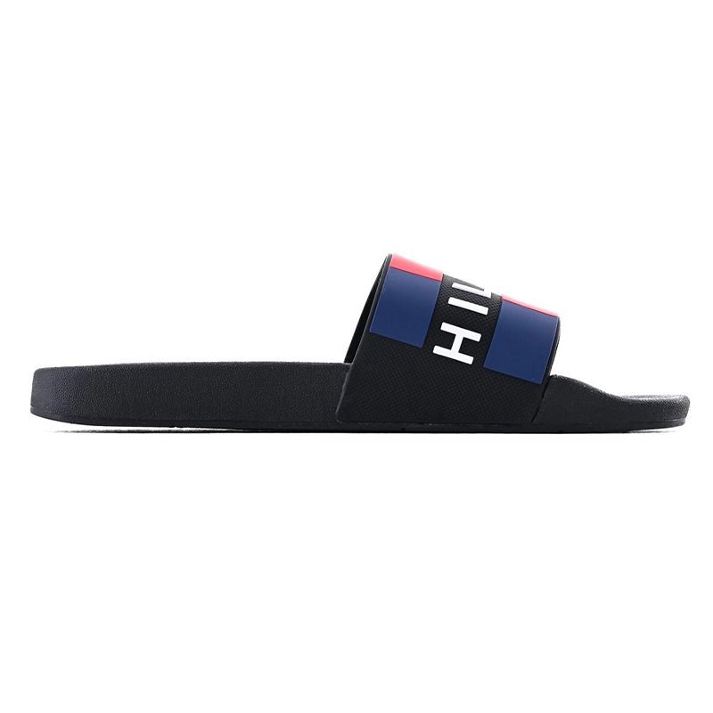 Tommy Hilfiger Jeans EARHTY Black Slipper #SL - 08 - Runner