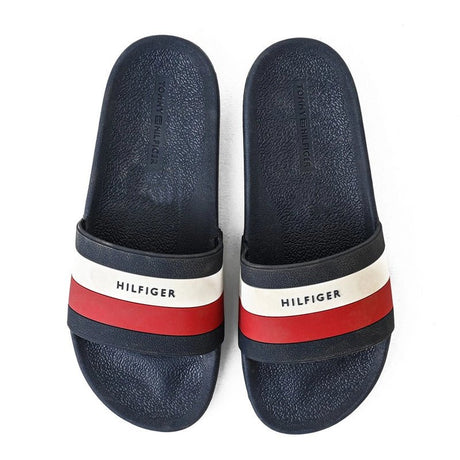 Tommy Hilfiger Jeans EARHTY Dark - Blue Slipper #SL - 11 - Runner