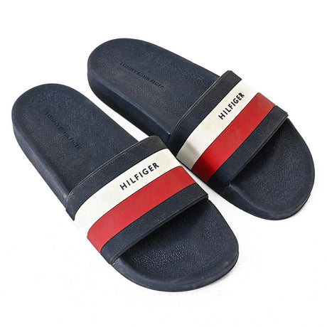 Tommy Hilfiger Jeans EARHTY Dark - Blue Slipper #SL - 11 - Runner