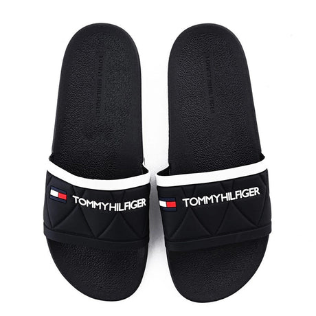 Tommy Hilfiger Jeans EARTHY Black Slipper #SL - 04 - Runner