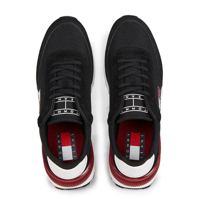 Tommy Hilfiger Jeans TJM Technical Runner Sneakers EM0EM02275 - BLKRED TOM108 - Runner