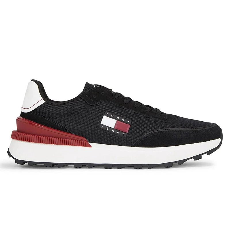 Tommy Hilfiger Jeans TJM Technical Runner Sneakers EM0EM02275 - BLKRED TOM108 - Runner