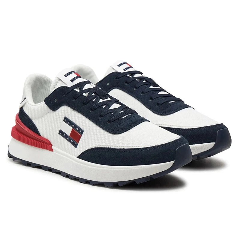 Tommy Hilfiger Jeans TJM Technical Runner Sneakers EM0EM02511 - WHTNVY TOM104 - Runner