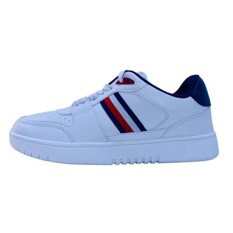 Tommy Hilfiger Kid Unisex Cleat Signature Tape Basketball Trainers TOW78 - Runner