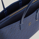 Tommy Hilfiger Monoplay Removable Laptop Pouch - Handbag - Navy - TB33 - Runner