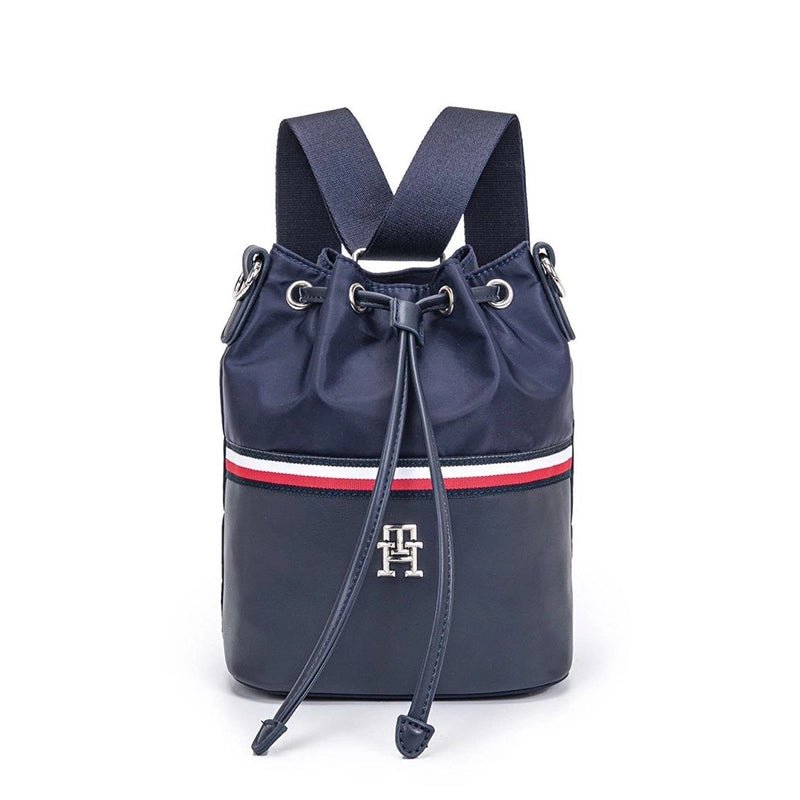 TOMMY HILFIGER Poppy Corp Backpack - NAVY - TB6 - Runner