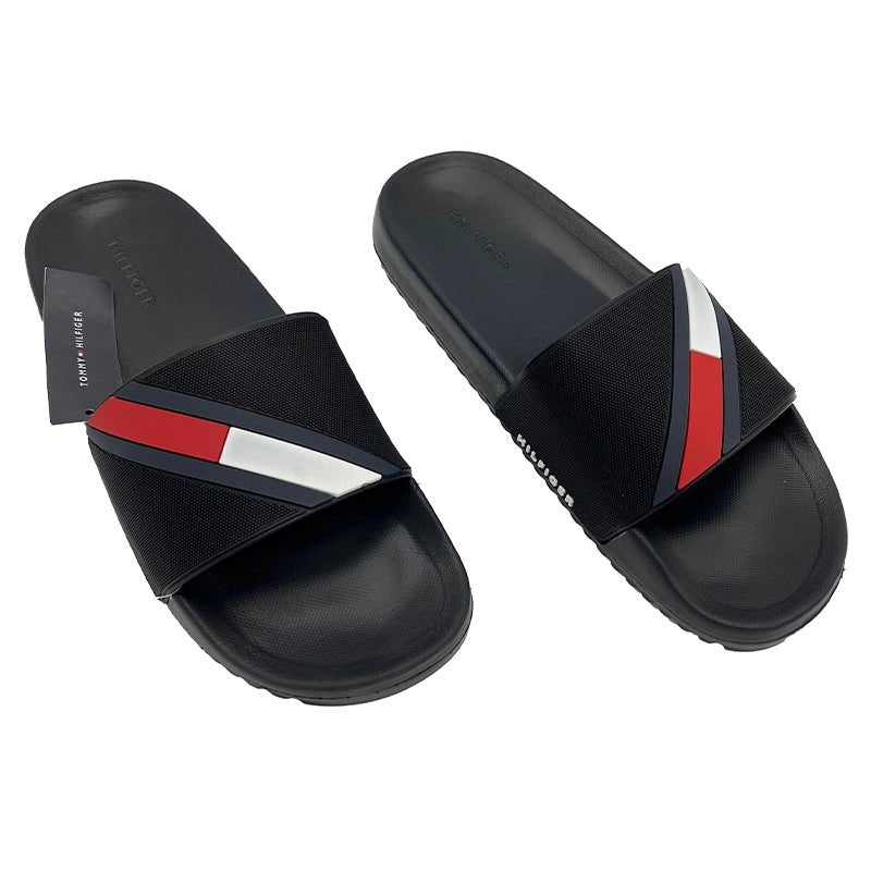 TOMMY HILFIGER RATTER - 2 Black Slipper SL - 52 - Runner