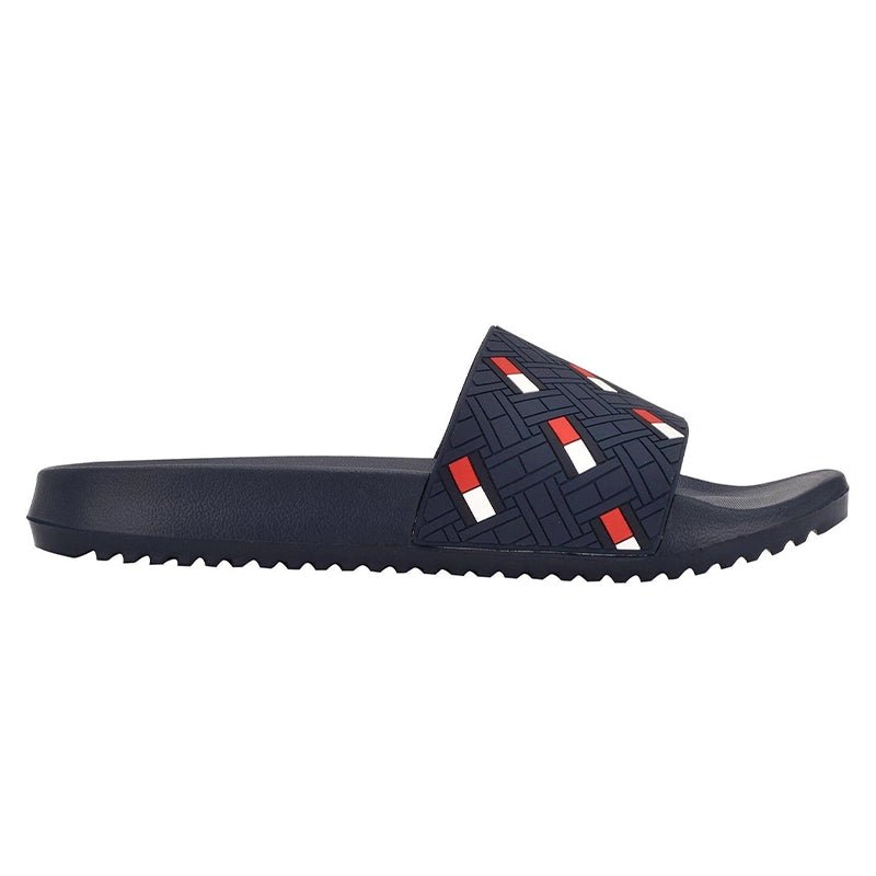 TOMMY HILFIGER RATTER - 7 Navy Slipper SL - 56 - Runner