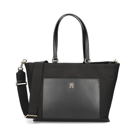 Tommy Hilfiger TH Distict Mono Tote - Shoulderbag - Black - TB39 - Runner