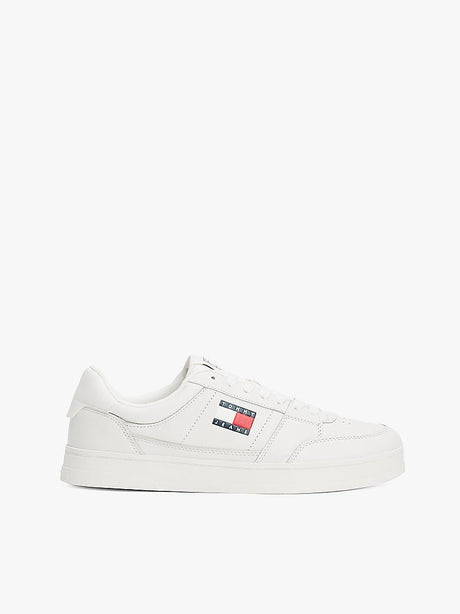 Tonal Logo Leather Cupsole Trainers TOM148 - Runner