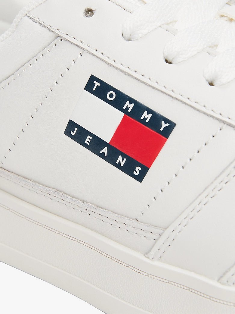 Tonal Logo Leather Cupsole Trainers TOM148 - Runner