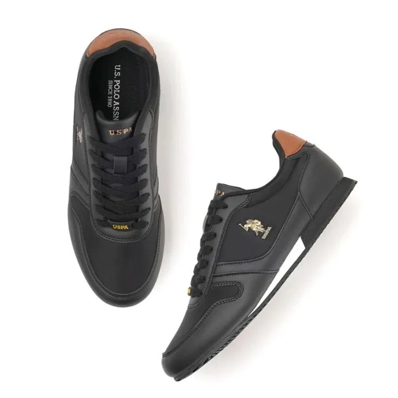 U.S. POLO ASSN. Clane Work Casuals Lace Up Shoes - BLK POM21 - Runner